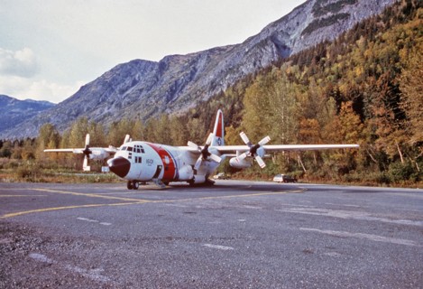 An HC-130 at Barbers Point