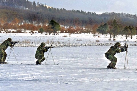 Marines from Camp Le Jeune