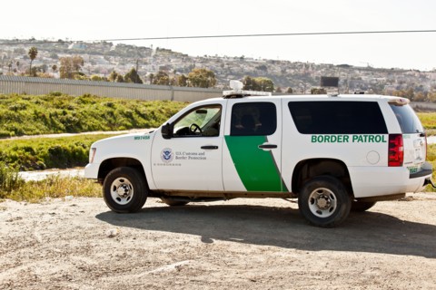 Border Patrol Officers watching the Border.