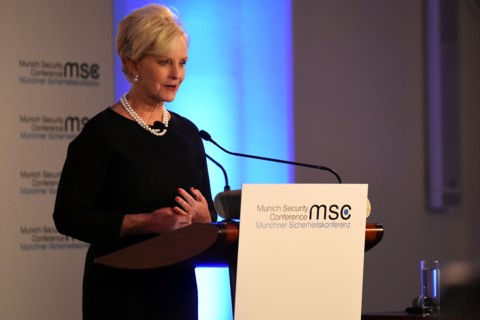 The widow of U.S. Senator John McCain