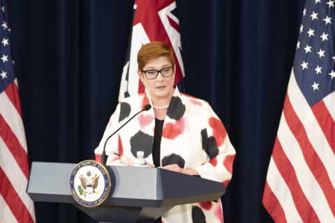 Australia Foreign Minister Marise Payne
