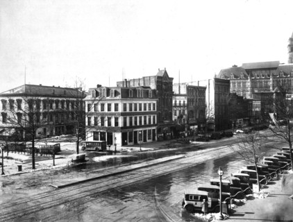 1928 - Southwest corner of 6th Street and Pennsylvania Avenue