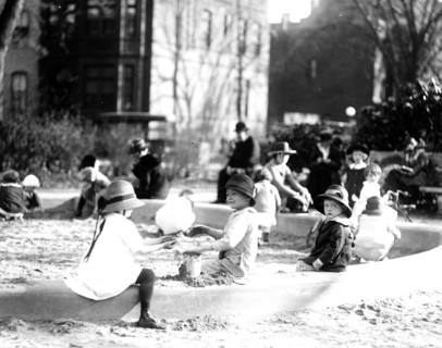 Children playing outside