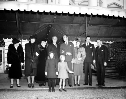 President Roosevelt and his family