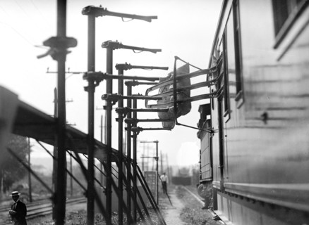 Historical United States Post Office: Hupp Auto Railway Service
