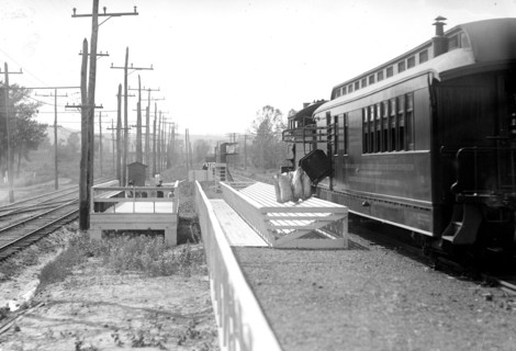 Historical United States Post Office: Hupp Auto Railway Service