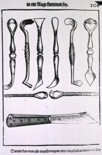 Various tools for eye surgery