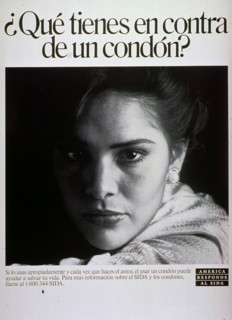 1980s AIDS Poster in Spanish.