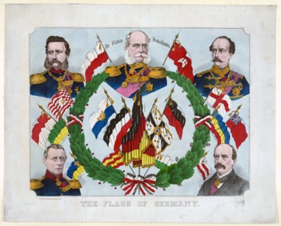 The flags of Germany