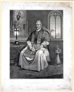 His Holiness Pope Pius IX