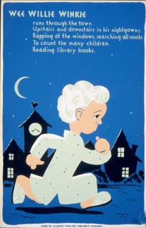 Wee Willie Winkie runs through the town