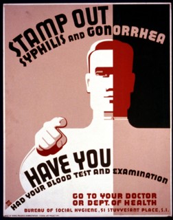 Stamp out syphilis and gonorrhea