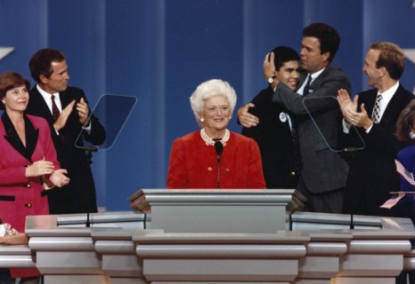 First Lady Barbara Bush