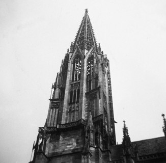Church in Frieburg Germany late 1930s.
