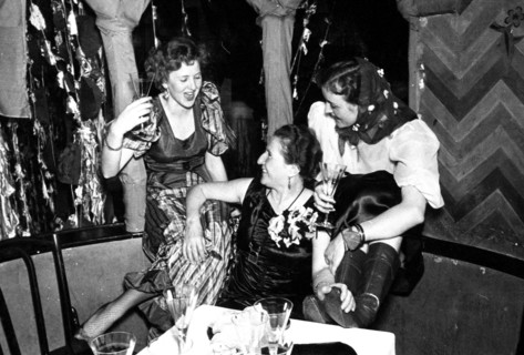 People partying at a night club in Germany