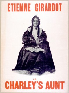Etienne Girardot as Charley's Aunt c. 1906.