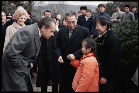 President Richard Nixon and Premier Chou En-Lai