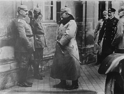 Kaiser and staff officers