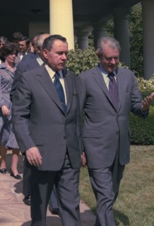 U.S.S.R. Minister of Foreign Affairs Andrei Gromyko and Cyrus Vance