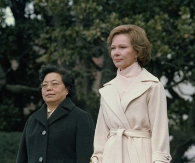 Madame Zhuo Lin and Rosalynn Carter