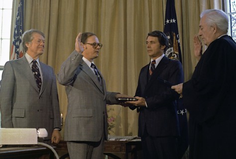 Swearing-in of Ray Marshall