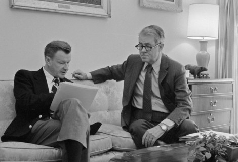 Zbigniew Brzezinski and Cyrus Vance