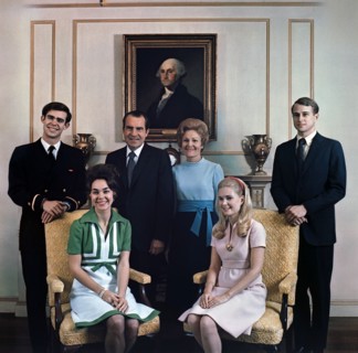 L-R standing David Eisenhower