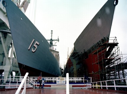 1979 - A port bow view of the guided missile frigate ESTOCIN
