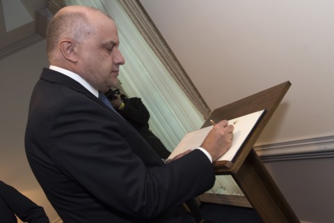 Estonia's Defense Minister Juri Luik