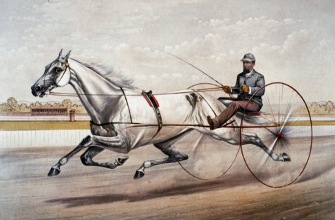 Famous trotter Police Gazette