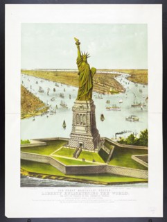 The great Bartholdi statue