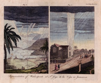 Representation of waterspouts
