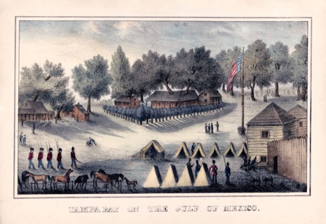 Tampa Bay on the Gulf of Mexico print