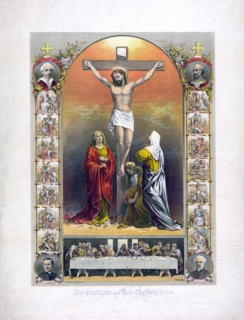 The crucifixion and the way of the holy cross