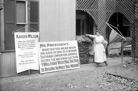 Woman Suffrage Banners ca. 1916
