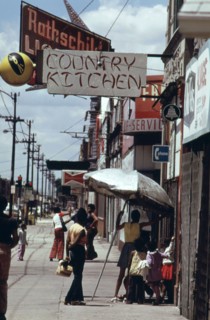 Street Scene In West Side Chicago