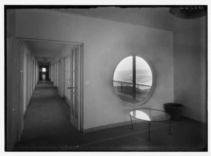 New Hadassah University Medical Center in Jerusalem (Scopus). The synagogue or chapel of the hospital ca. between 1934 and 1939