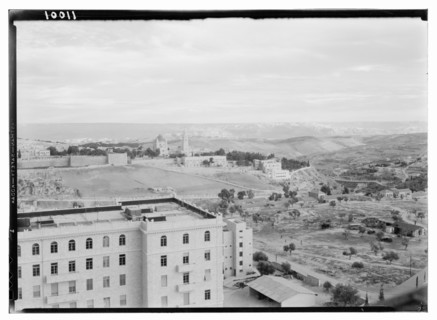 View of the city from the YMCA tower (probably Jerusalem) ca. between 1934 and 1939