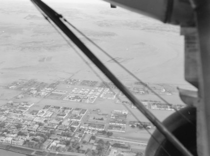 An aerial view of a modern town in Sudan taken during the 1930s - Wadi Halfa ca. 1936