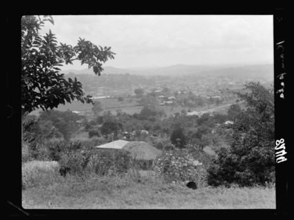 View of Kampala Uganda seen from Cathedral Hill ca. 1936