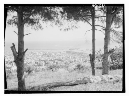 Haifa as seen from Mt. Carmel, May 1946 ca. 1946