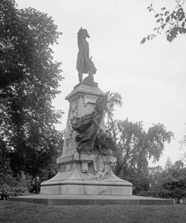 Rochambeau statue in Washington, D.C. ca.  between 1910 and 1926