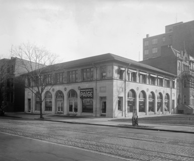 Washington Virginia Motor Company exterior ca.  between 1910 and 1926