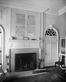 Gunston Hall interior, fireplace [Virginia] ca.  between 1910 and 1925