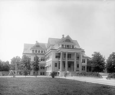 Washington College, [Takoma Park, D.C.], north front ca.  between 1910 and 1926