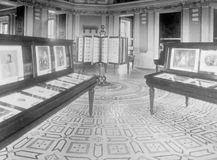 Congressional Library, Library of Congress interior [Washington, D.C.] ca.  between 1910 and 1925