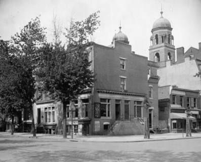 Corner of 9th Street & H Street N.W., [Washington, D.C.] ca.  between 1910 and 1935