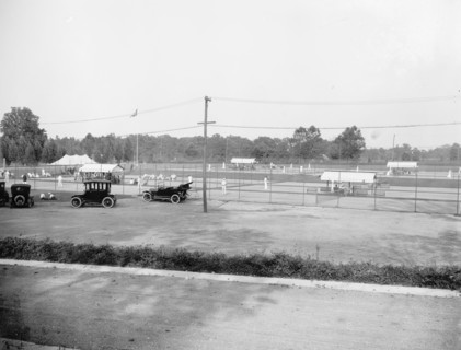 Columbia Coutry Club, [Chevy Chase, Maryland], tennis courts ca.  between 1910 and 1926
