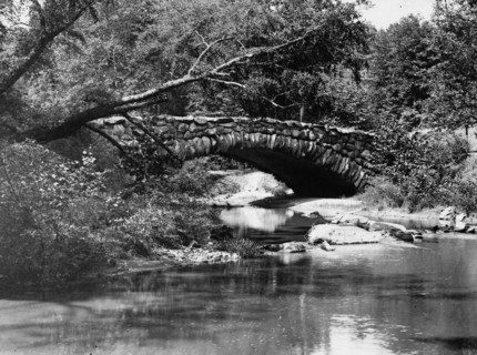 Stone bridge, Rock Creek Park, [Washington, D.C.] ca.  between 1910 and 1935