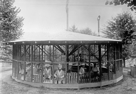 Woman working in the Community Cannery, Asheville, N.C. ca.  between 1910 and 1920